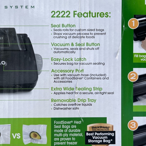 Food Saver with bags NIB - Picture 4 of 4